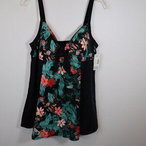 Catherines Plus One Piece Swimsuit/Swimdress16W